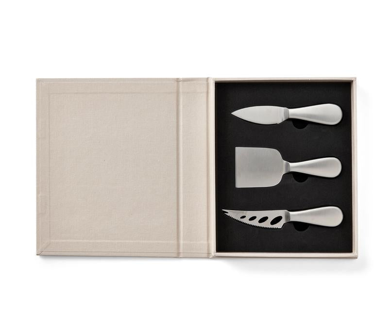 Hudson Essentials Stainless Steel Cheese Knife Set – 6 Knives