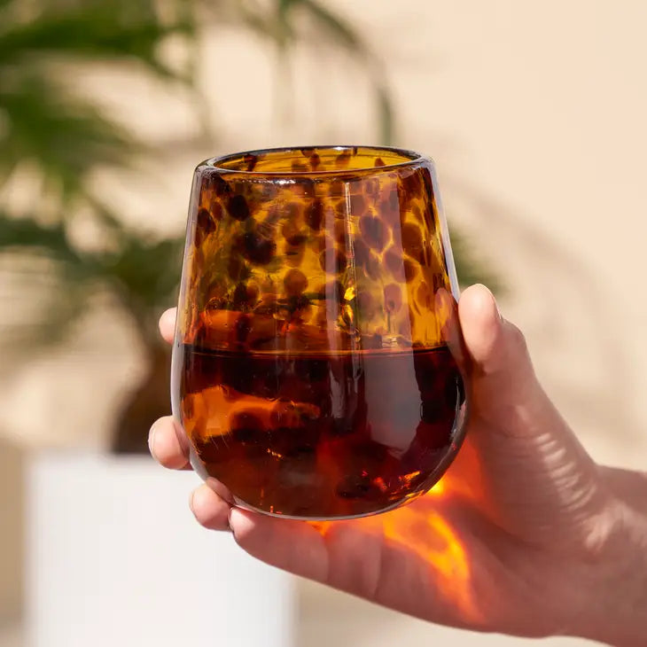 Recycled Stemless Wine Glass