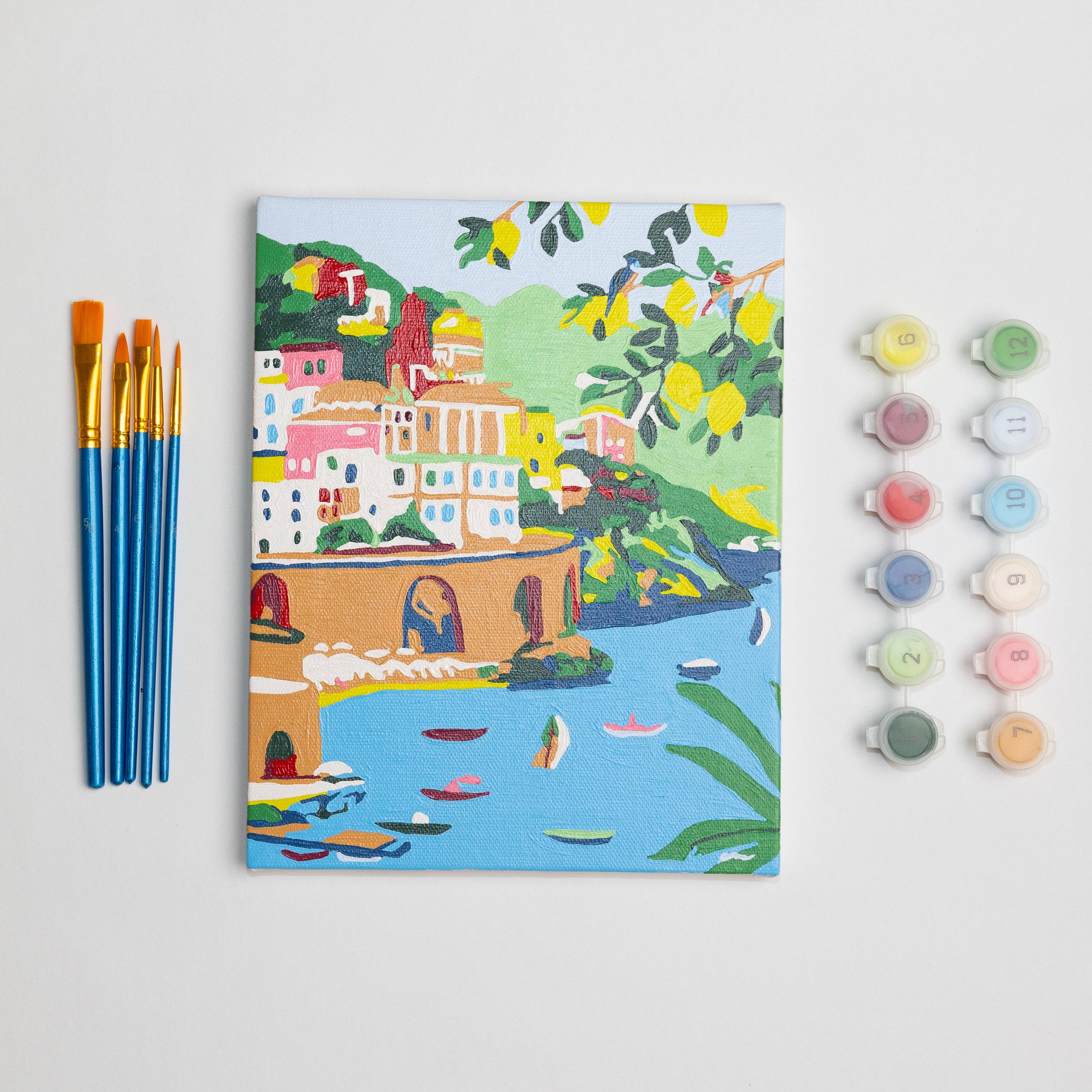 Lemons MINI Paint-by-Number Kit – Art Center East