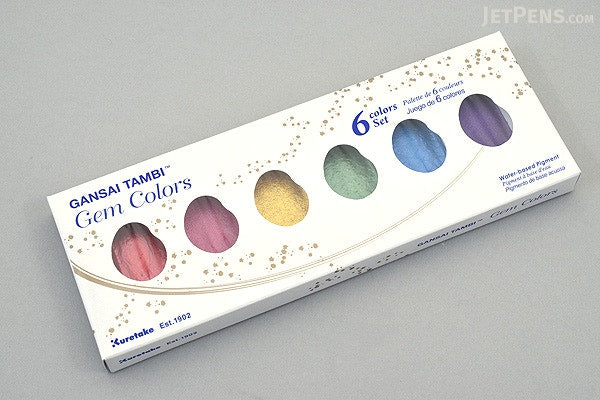 Gansai Tambi Gem Watercolor Palette – Red Orchard