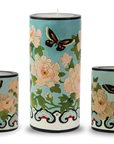 Peony & Butterfly Illuminated Candle