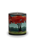 Fall Trees Illuminated Candle