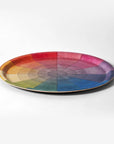 Color Wheel Birchwood Tray