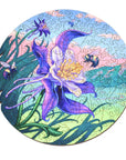 Colorado Columbine Wooden Puzzle