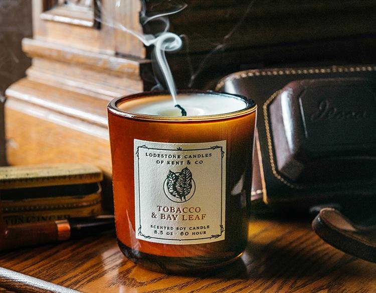 Tobacco &amp; Bay Leaf Candle