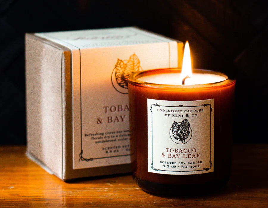 Tobacco &amp; Bay Leaf Candle