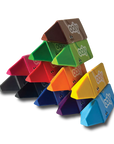 Happy Triangles Jumbo Crayons