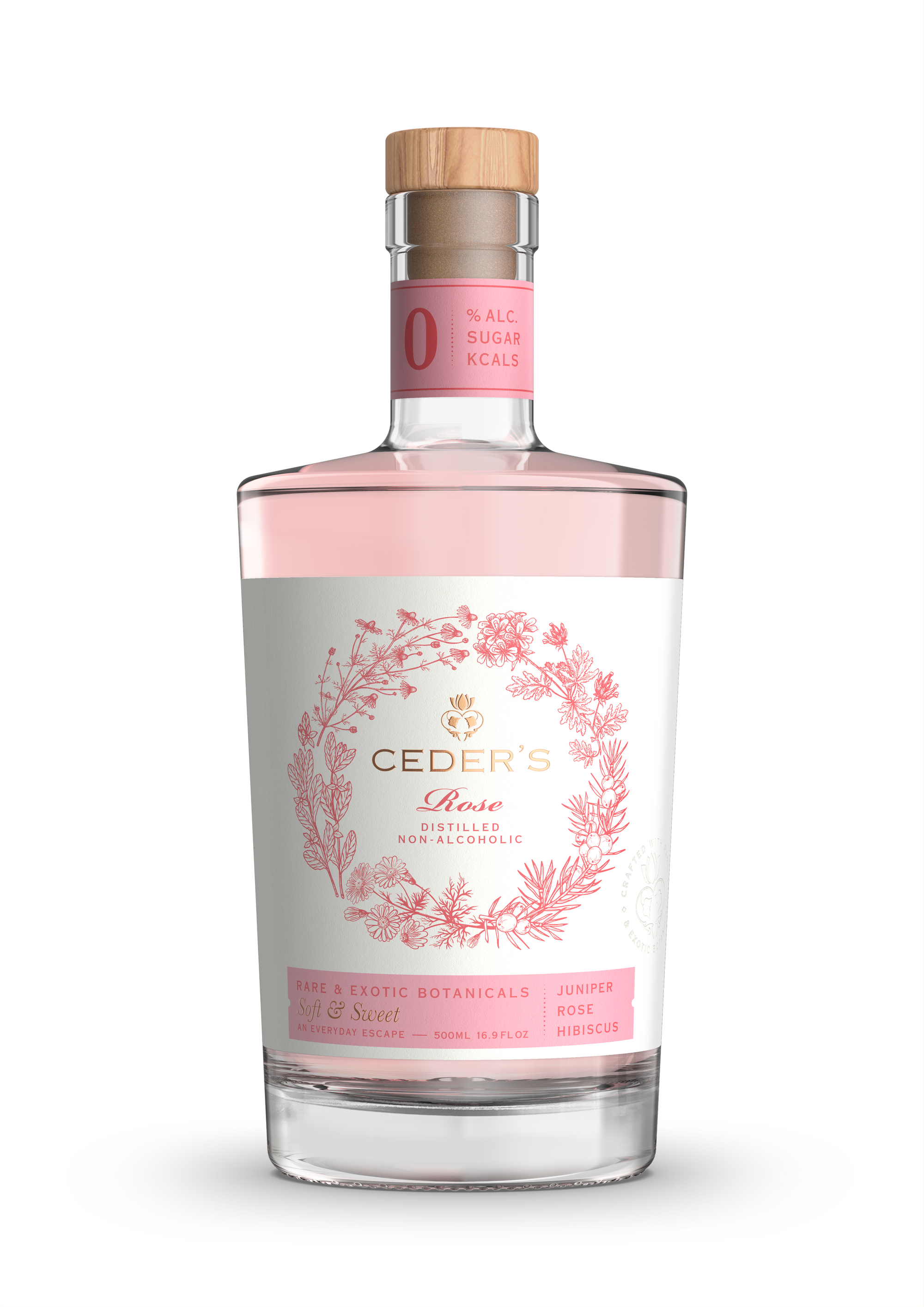 Pink Rose Non-Alcoholic Spirit