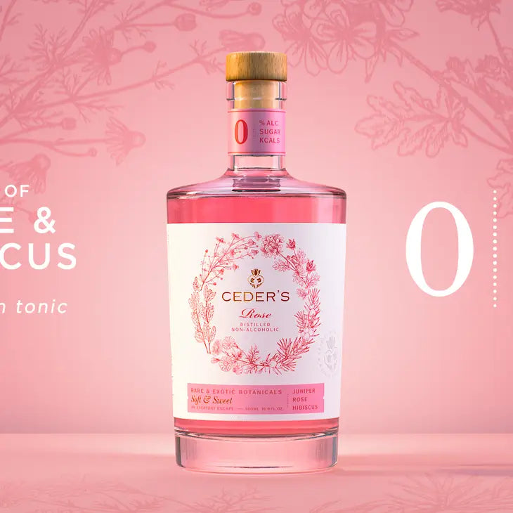 Pink Rose Non-Alcoholic Spirit